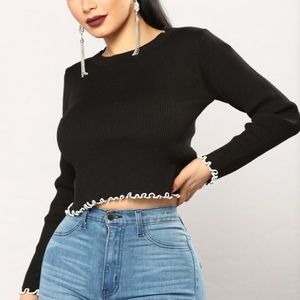 Sandy Ruffle Sweater